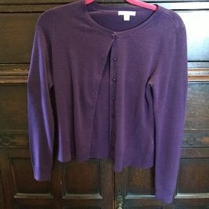 New York & Company Crew Neck Cardigan